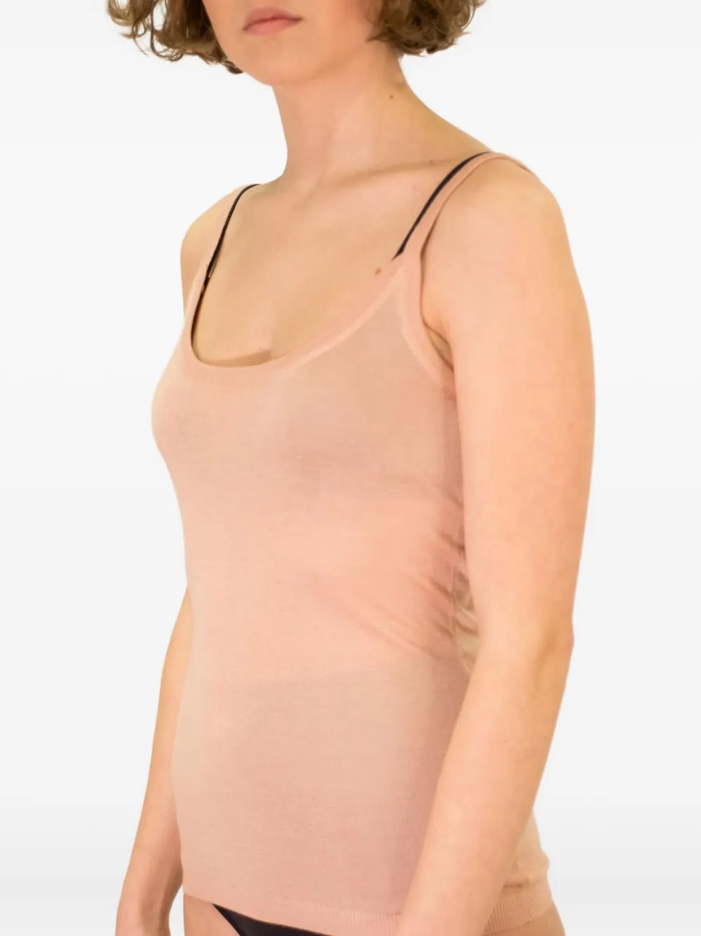 

Топ с круглым вырезом La Rose, розовый