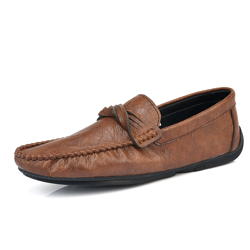 

KUPE Мокасины мужские коричневые, цвет Brown