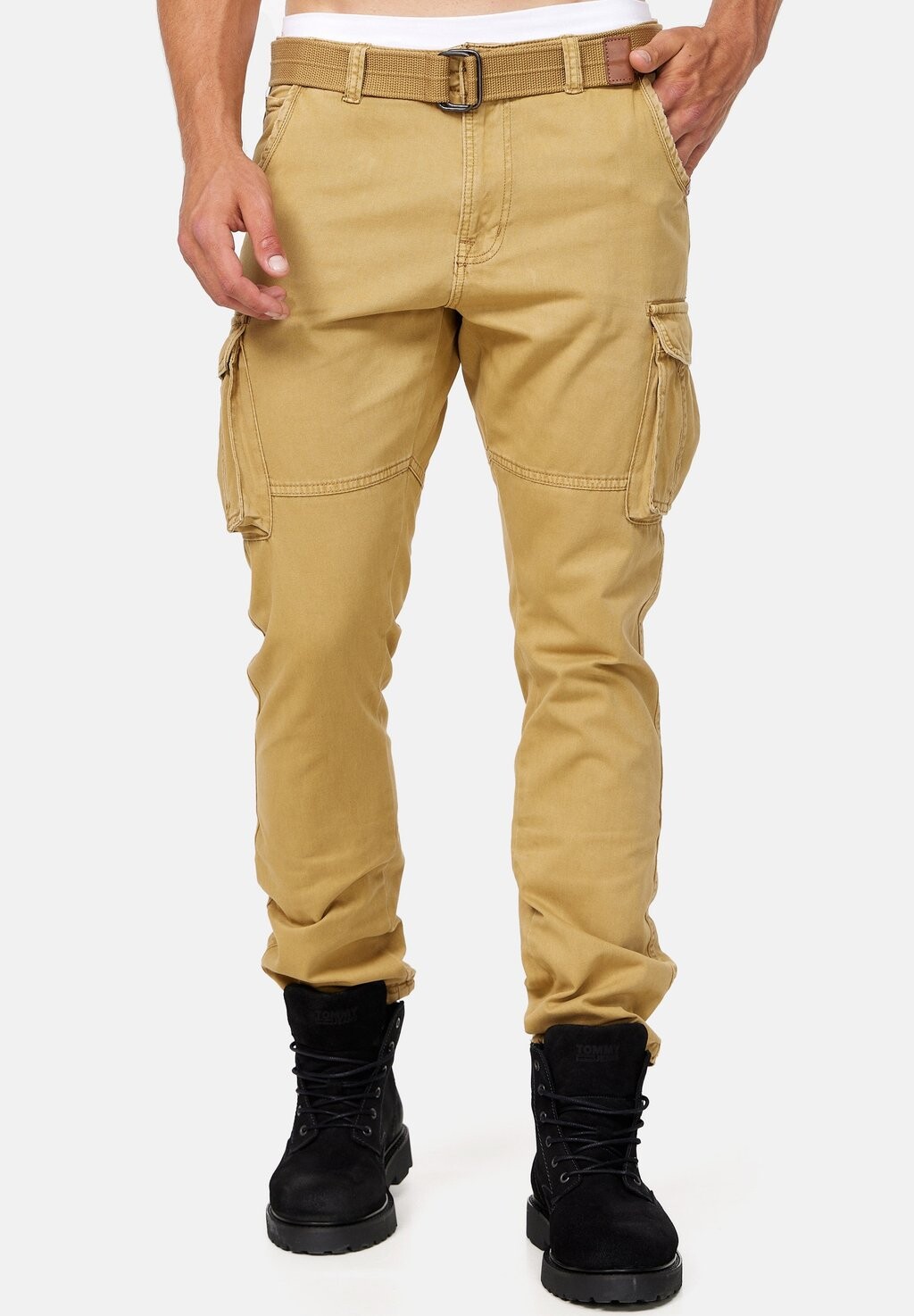 

Брюки карго WILLIAM INDICODE JEANS, цвет beige