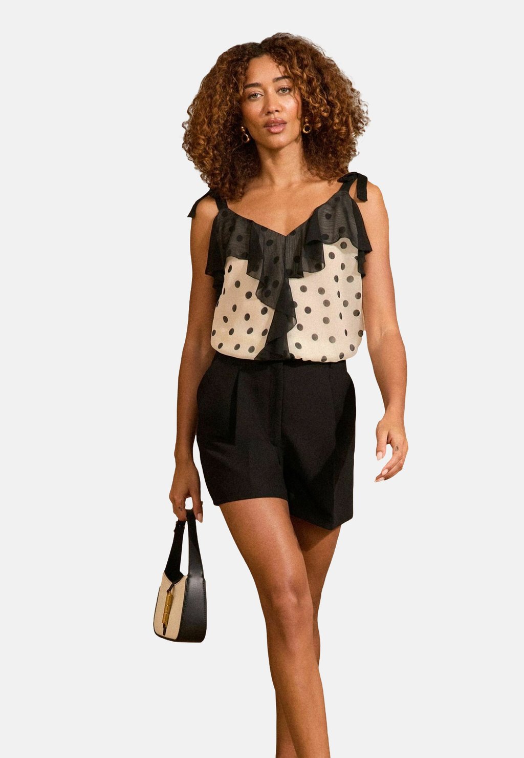 

Топ REGULAR FIT - RUFFLE DETAIL - Blouse Love & Roses, белый