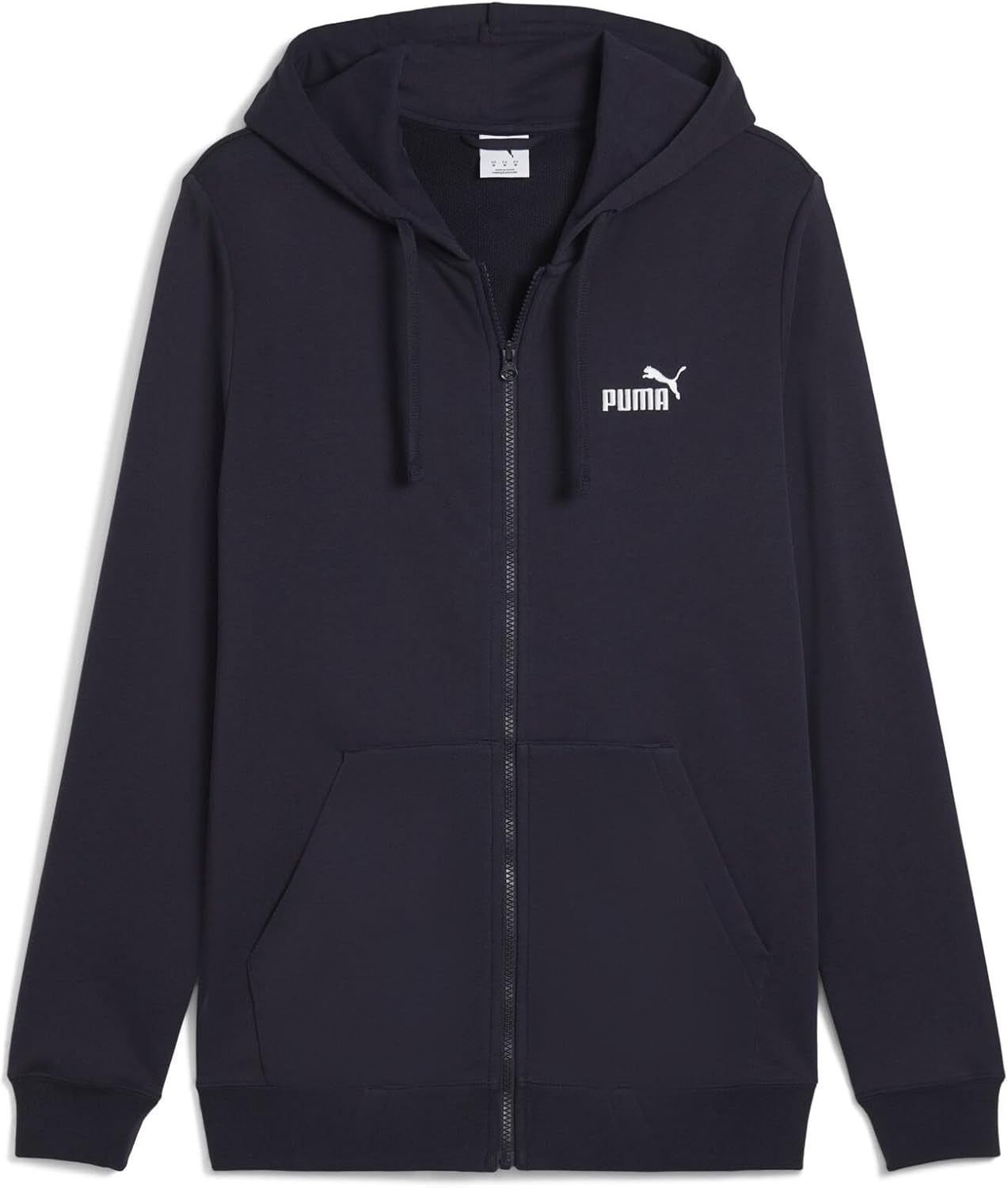 

Мужская куртка PUMA ESS No. 1 с логотипом и капюшоном (TR 687523) - повседневная спортивная толстовка, темно-синий