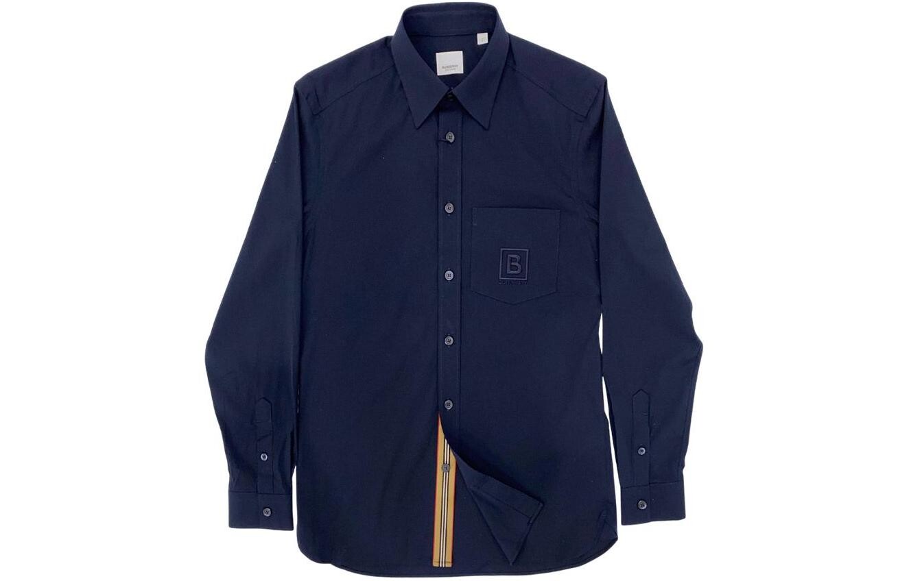 

Мужская рубашка Burberry, цвет Blue