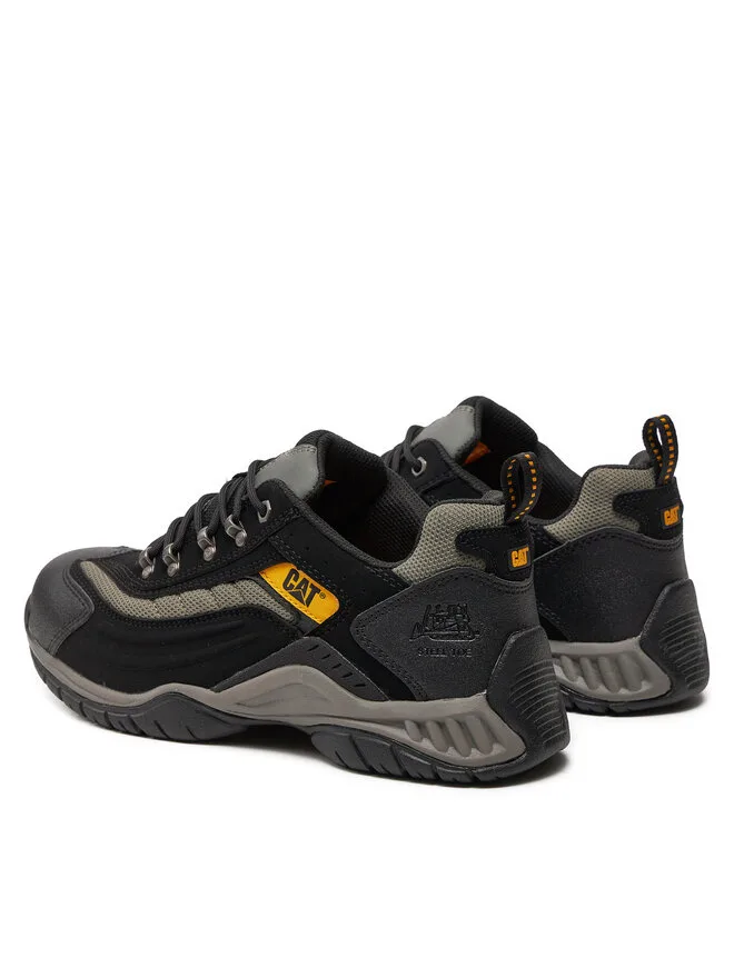 CAT Footwear Низкие черные туфли Moor St P725803 — фото 4