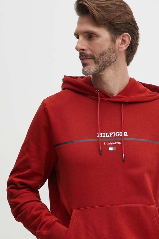 

Хлопковая толстовка Tommy Hilfiger, красный
