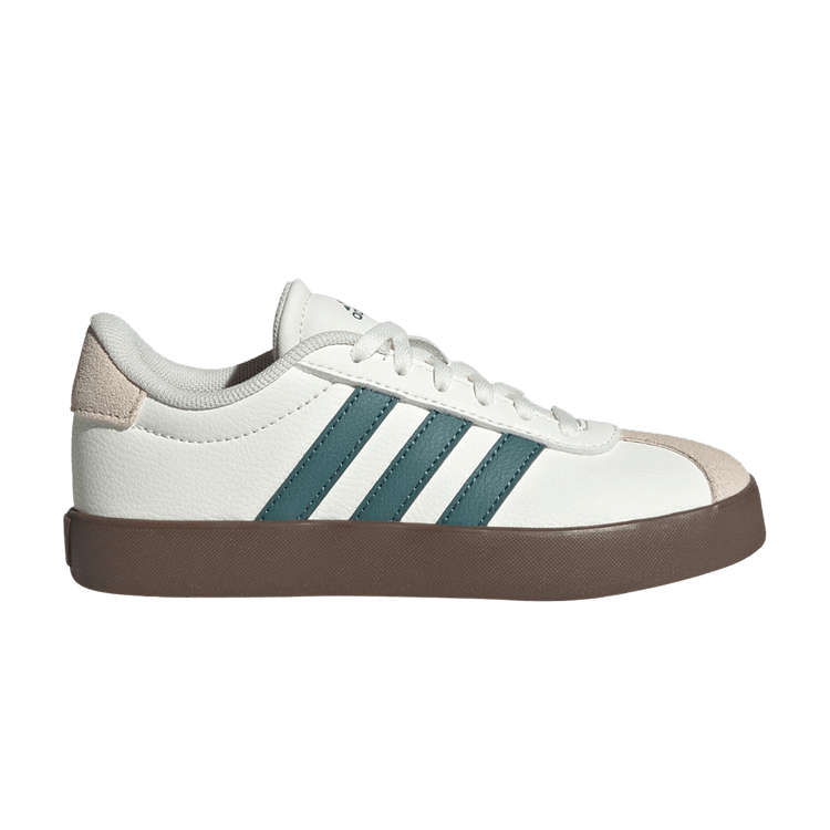 

Кроссовки adidas VL Court 3.0 K 'Off White Preloved Teal', белый