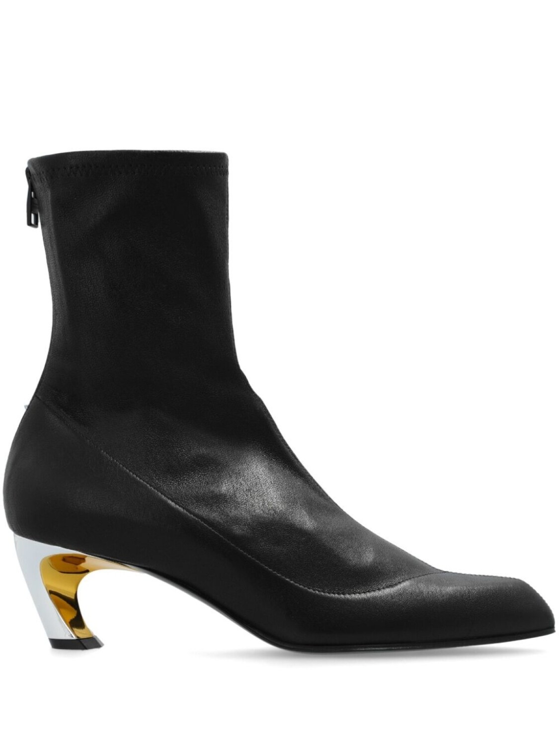 Alexander McQueen 55-мм сапоги Armadillo, черный