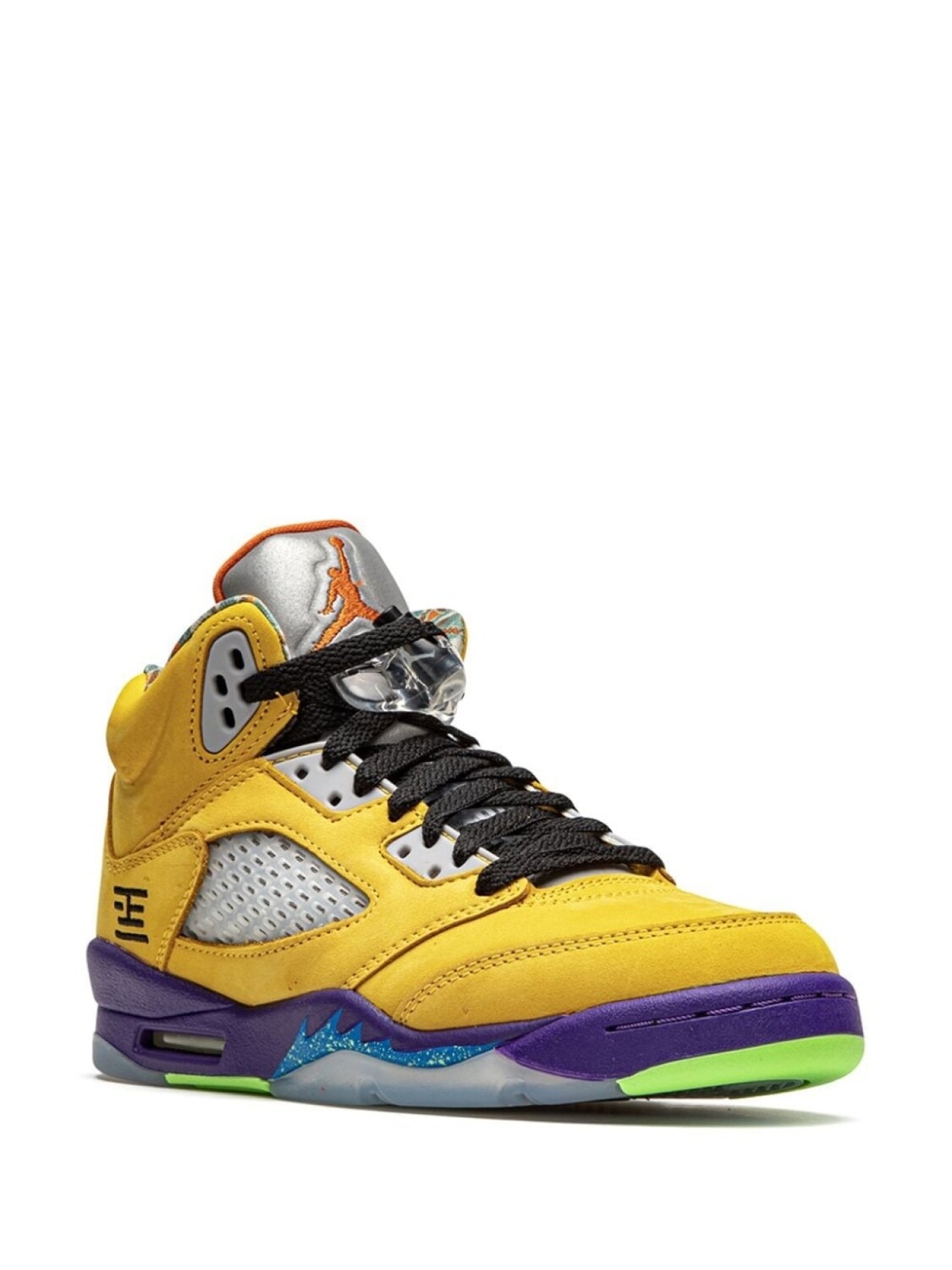 Кроссовки Air Jordan 5 Retro What The Jordan Kids, оранжевый — фото 2