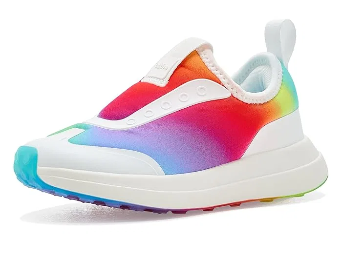 Кроссовки детские Robbie Dash Print Native Shoes Kids, Shell White/Shell White/Rainbow