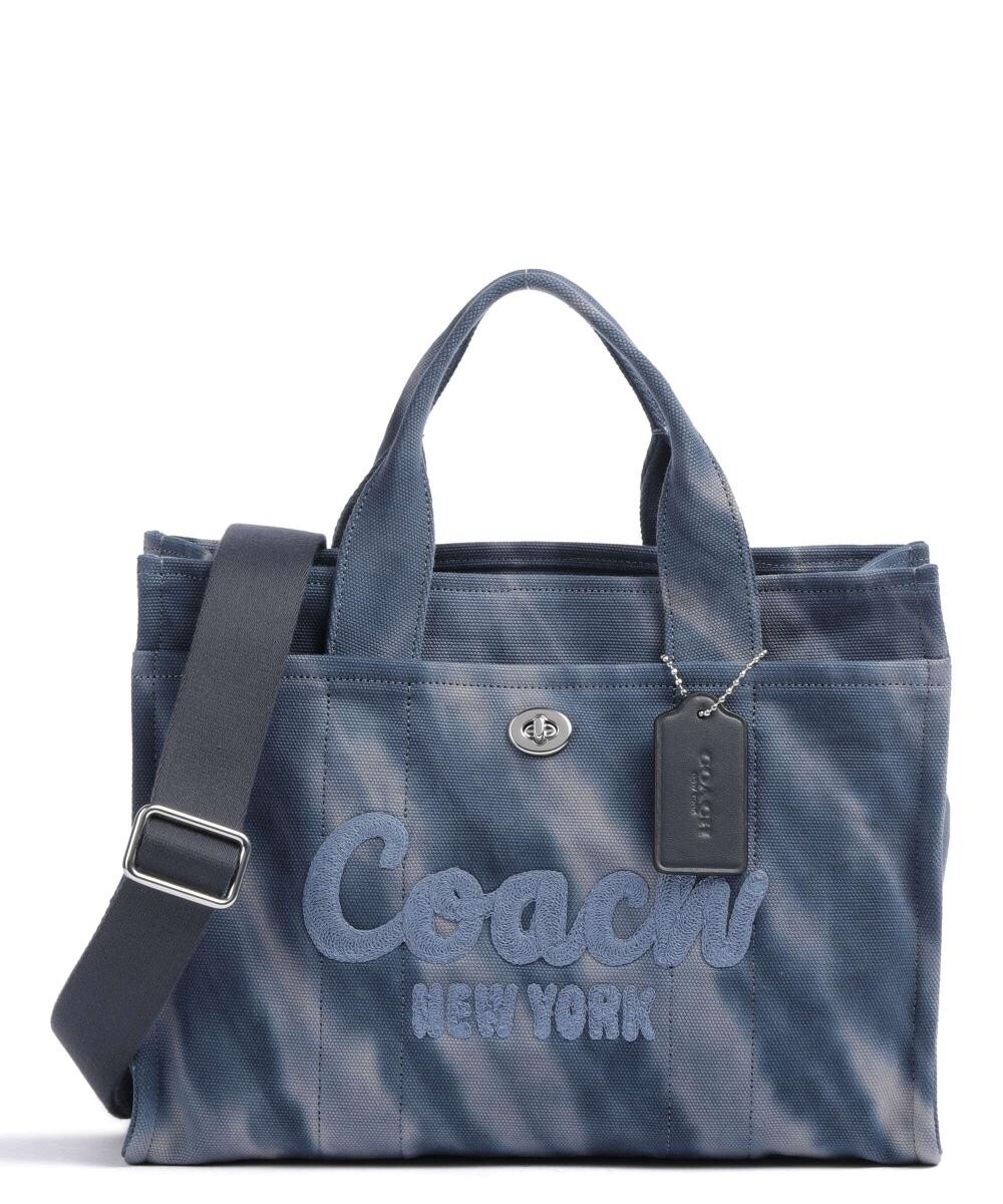

Сумка-Карго из хлопка Coach, синий