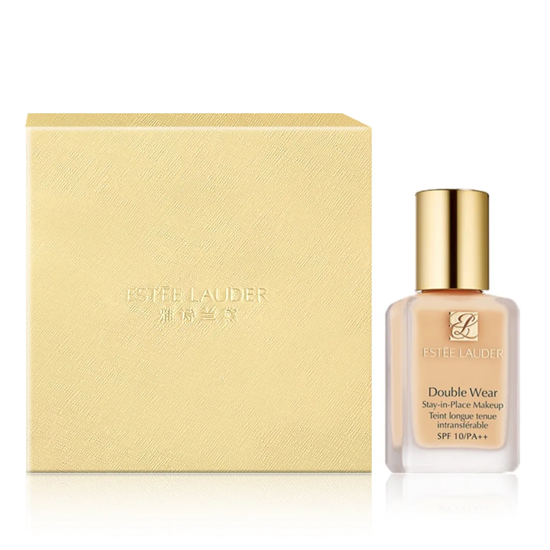 ESTEE LAUDER Тональная жидкость с высокой стойкостью на 24 часа, в комплекте с коробкой для хранения, 1N1 ivory nude + counter gift box