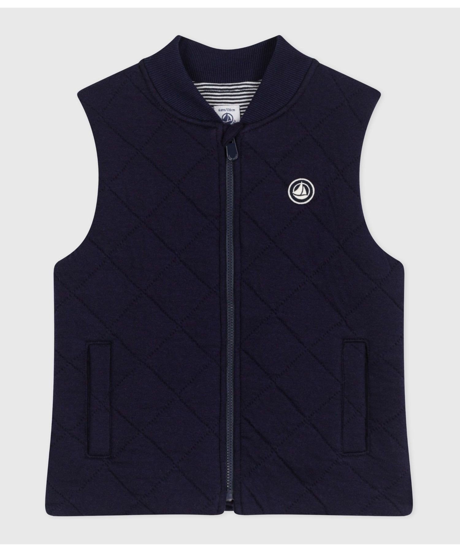 Стеганый жилет Petit Bateau, blue — фото 3