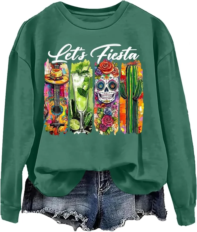 

Толстовка Let's Fiesta Cinco De Mayo waqulks