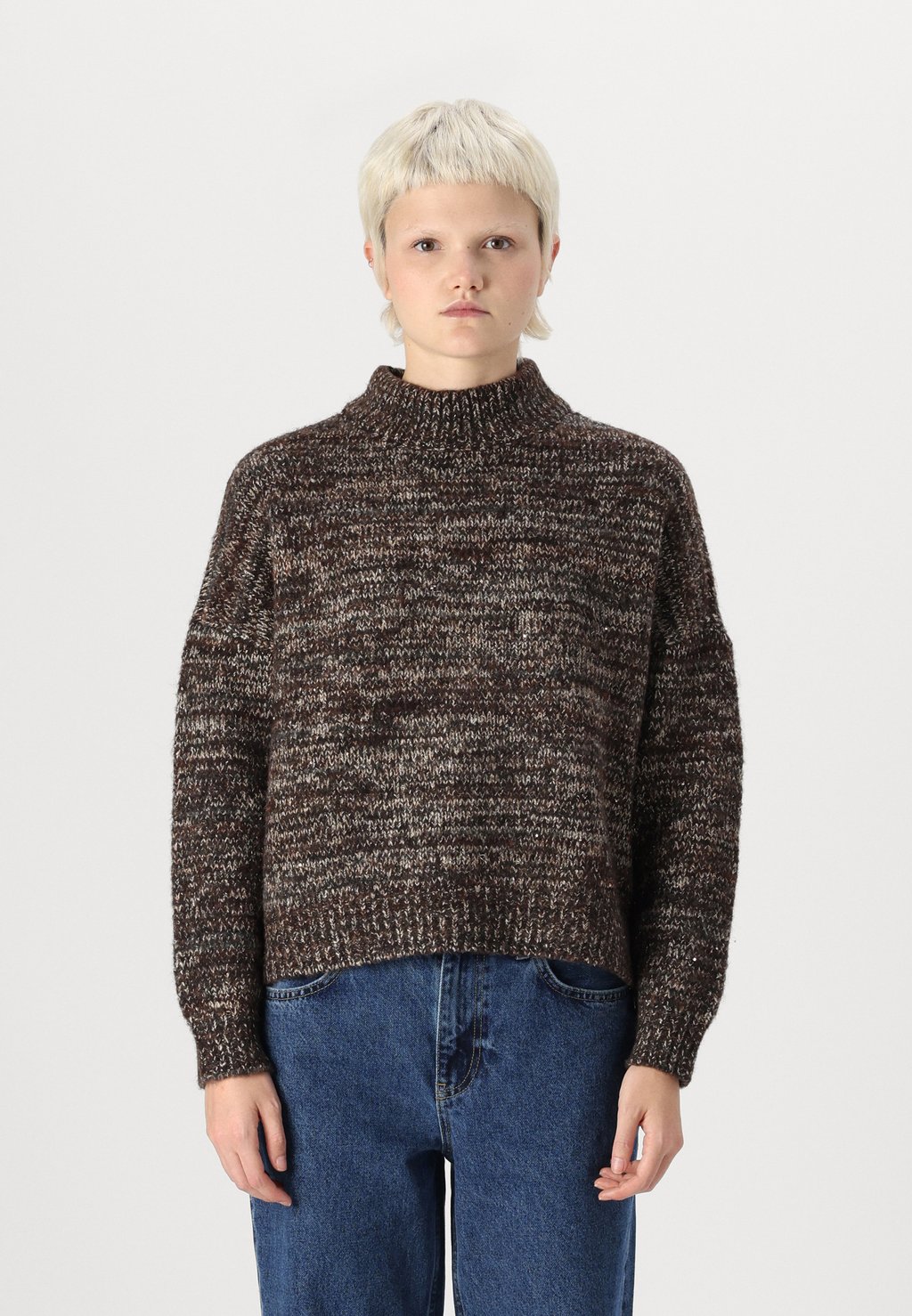 

Джемпер VMDAIMA O-NECK Vero Moda, темно-коричневый