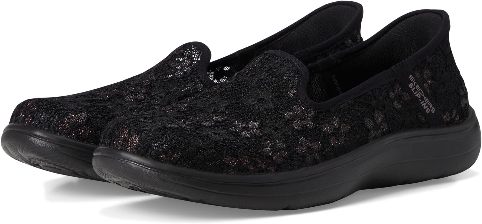 Балетки SKECHERS Performance On-the-go Flex Radiant Hands Free Slip-ins - Blossoms, черный