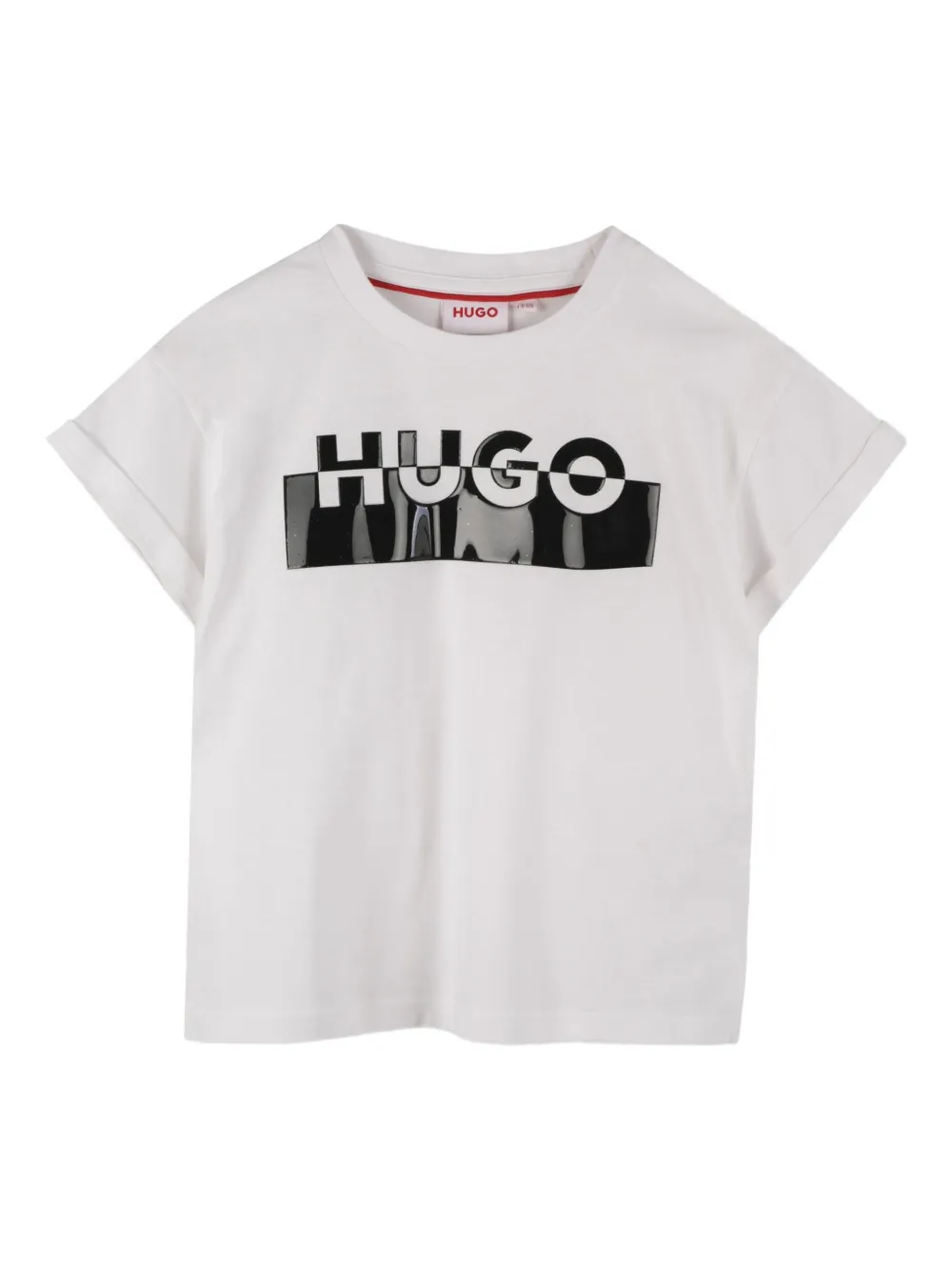 

Футболка из органического хлопка HUGO KIDS, белый