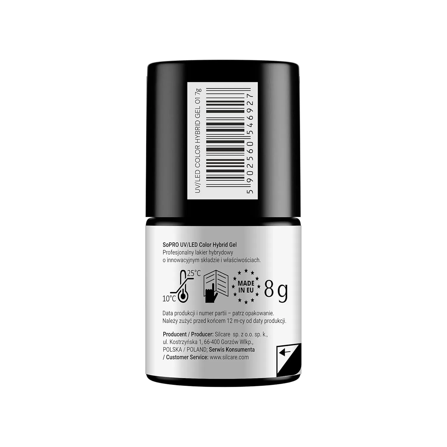 Гибридный гель-лак для ногтей «SoPRO UV/LED Colour» Silcare — фото 2