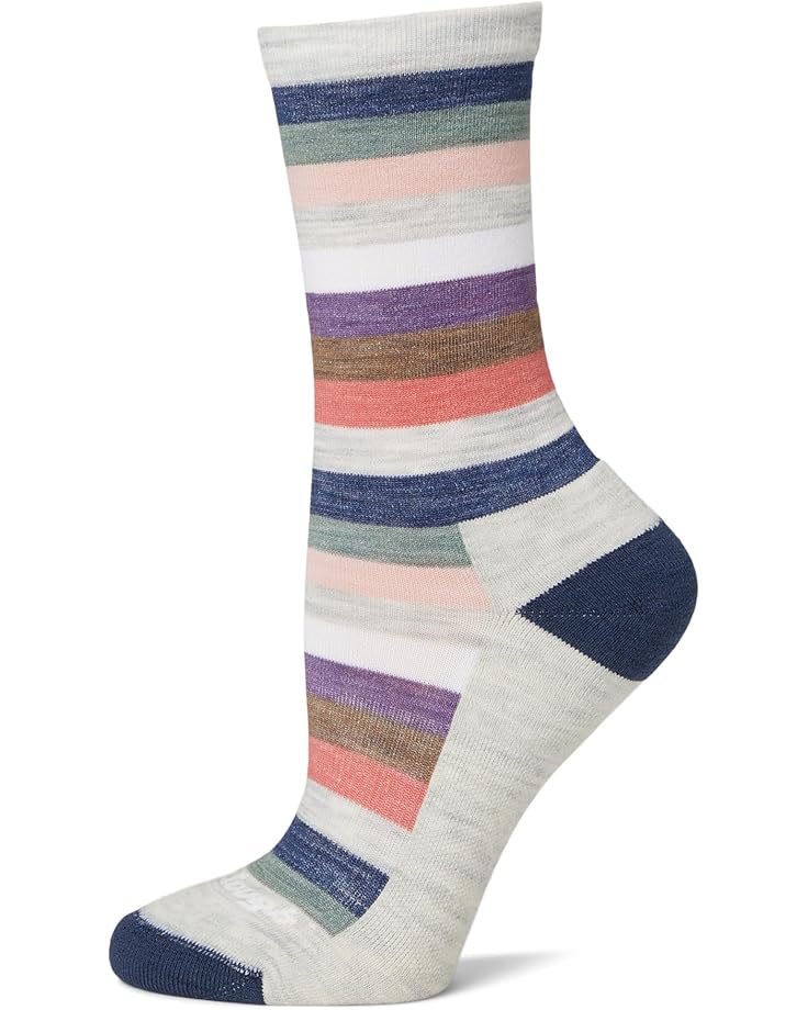 

Носки Darn Tough Vermont Mystic Stripe Crew Lightweight with Cushion, цвет Ash