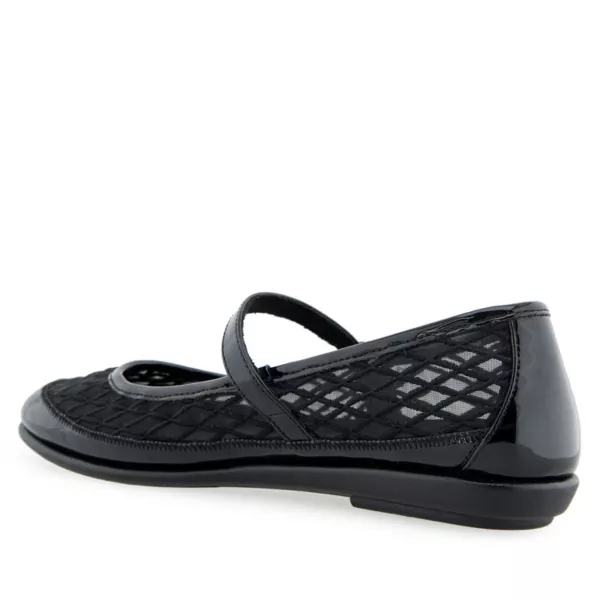Балетки Baylee женские на ремешке Aerosoles, цвет black mesh — фото 3