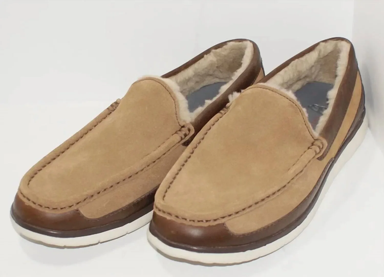 UGG Мужские слипоны Fascot, цвет каштановый