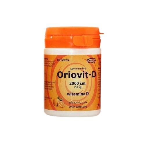 

Ориовит Д2000, 100 таблеток Orion Pharma