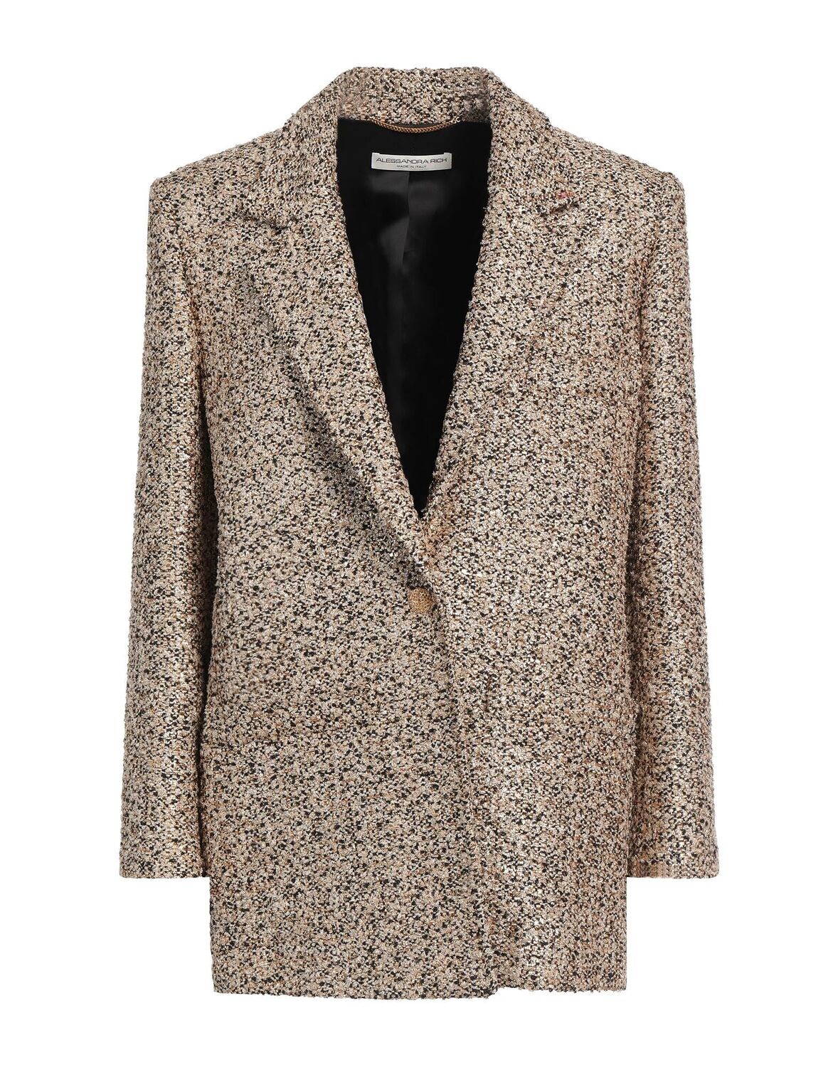 

Блейзер Alessandra Rich, золотой