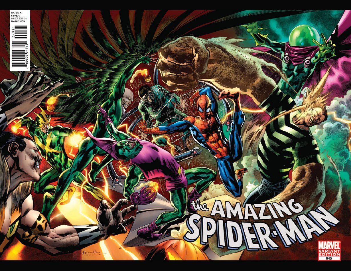 

Amazing Spider-man #645 Bryan Hitch 1:15 Variant Wrap Cover (Marvel Comics)