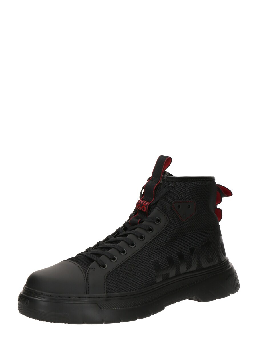 

Ботинки на шнуровке HUGO Lace-Up Boots Urian, черный