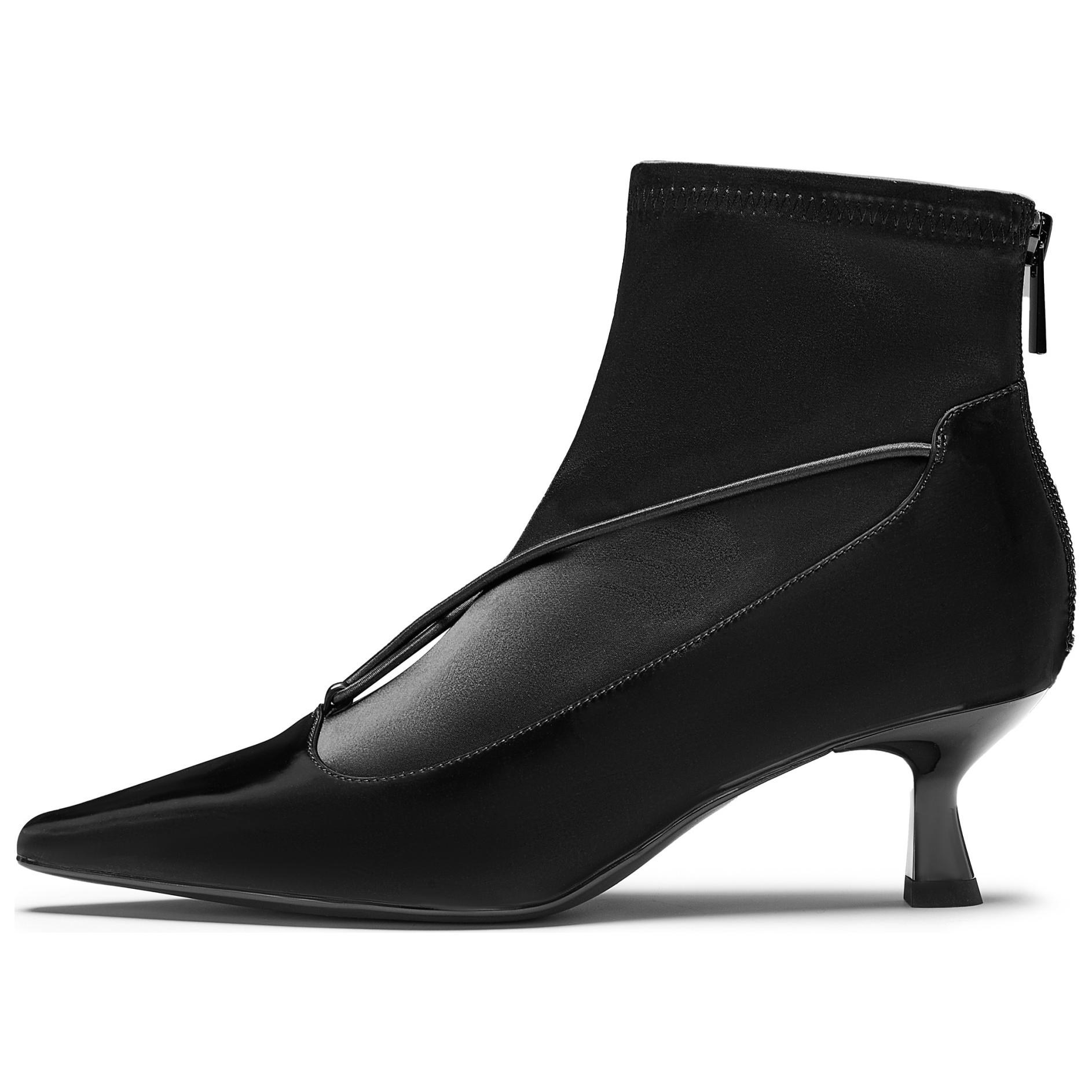 Joypeace Женские черные высокие каблуки, цвет Black