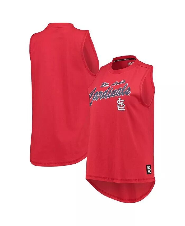 

Женская красная майка St. Louis Cardinals Marcie Dkny