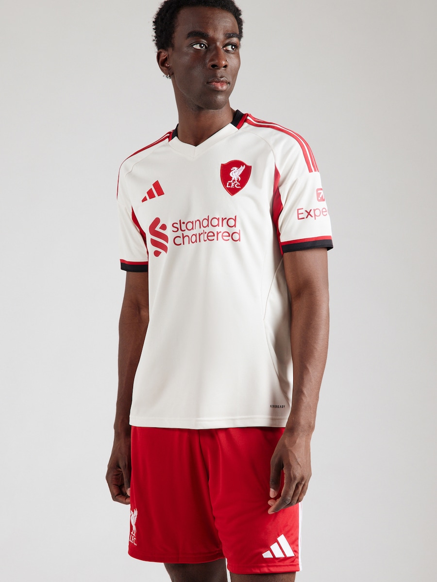 Джерси ADIDAS PERFORMANCE Liverpool FC 25/26, белый — фото 3