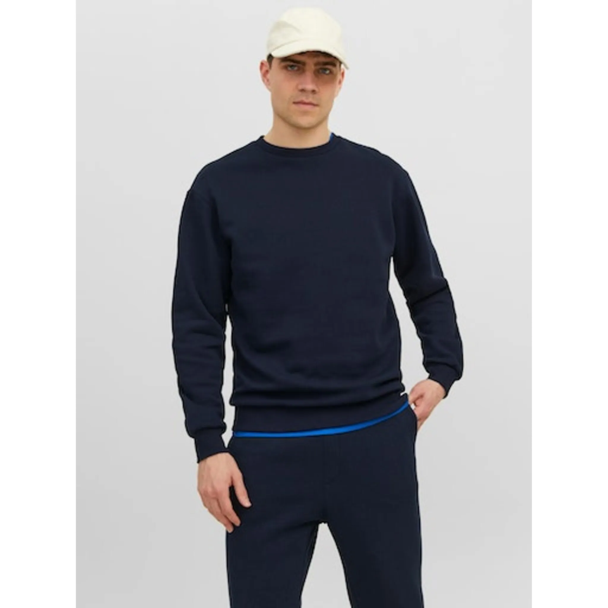 

Толстовка Jack & Jones "JJEBRADLEY SWEAT CREW NOOS", синий