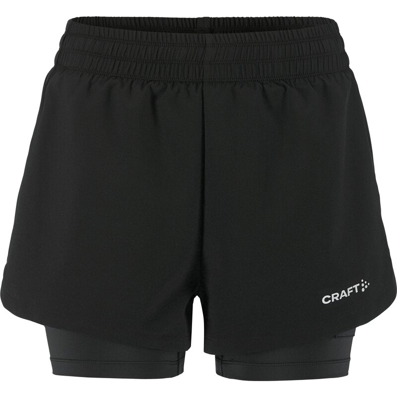 

Шорты adv essence 2-в-1 шорты 2 в Craft, черный