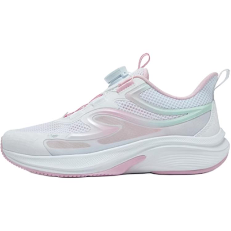 

XTEP Хлопковые конфеты 2.0 нескользящие износостойкие низкие детские беговые кроссовки pink white для подростков