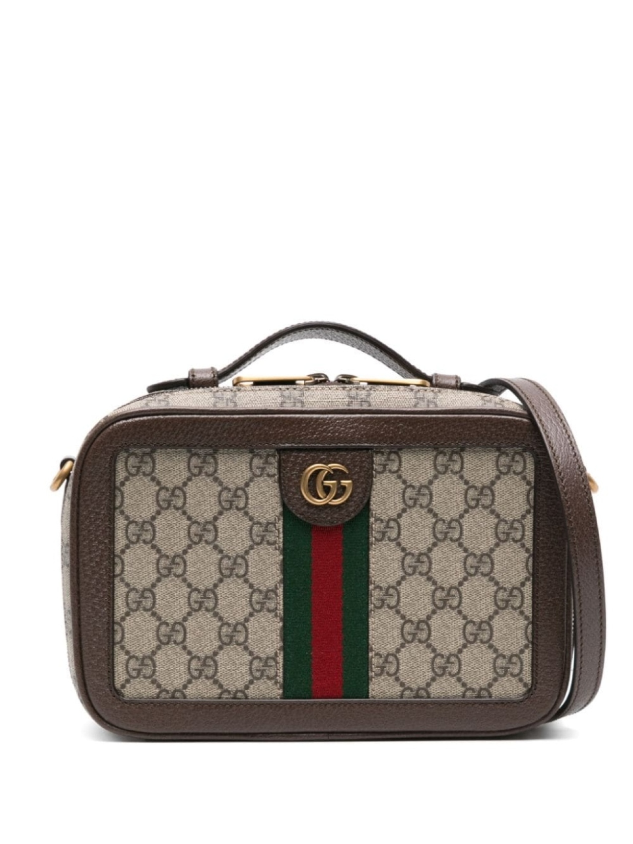 

Gucci маленькая сумка через плечо Ophidia, нейтральный цвет