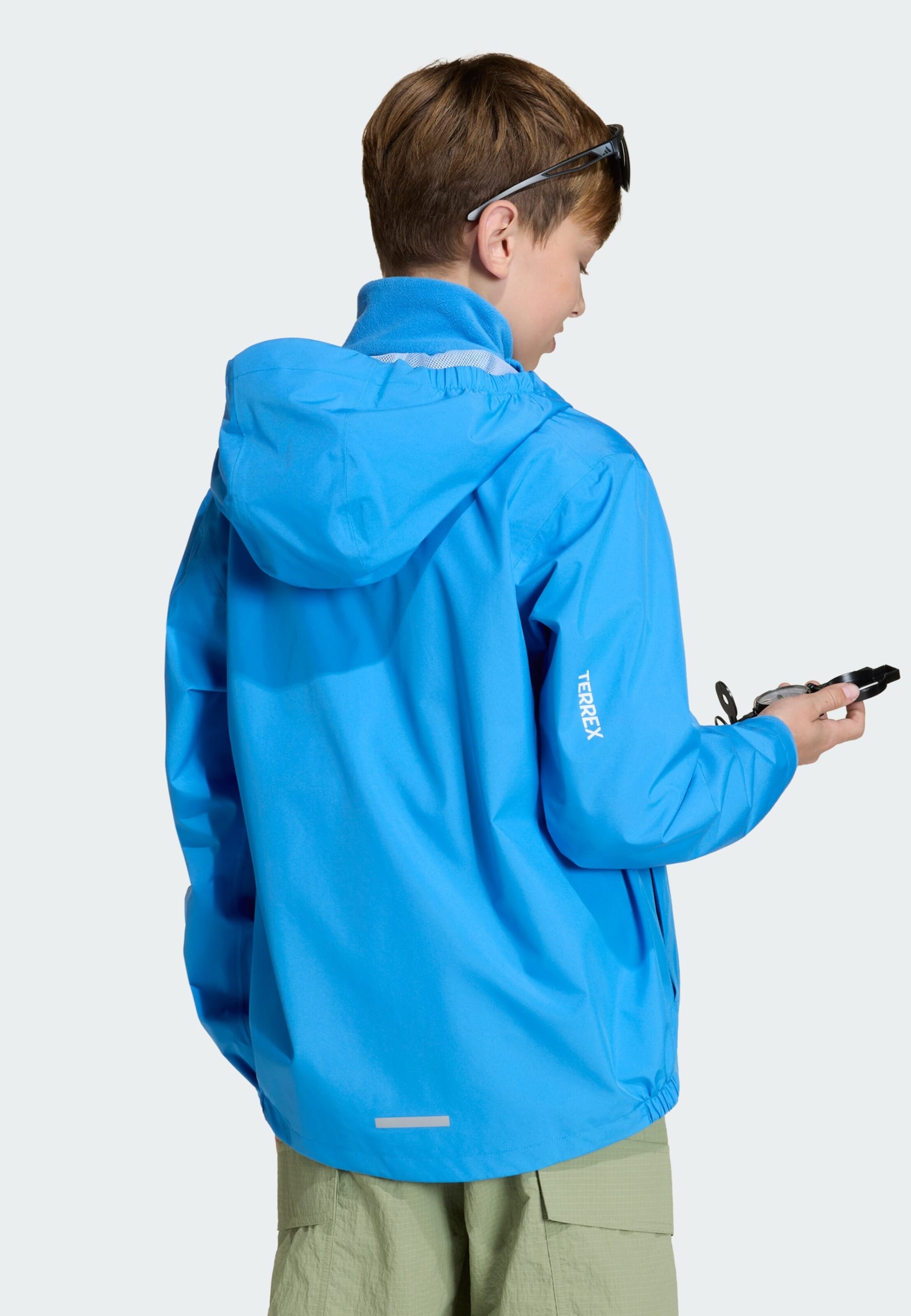 ADIDAS TERREX Куртка Outdoor 'Multi 2' в цвете Azure, Pastel Blue — фото 4