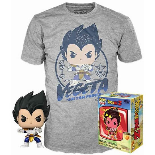 

Набор Фигурок Pop & Tee Dragon Ball С Вегетой Funko, Серый, Набор Фигурок Pop & Tee Dragon Ball С Вегетой Funko