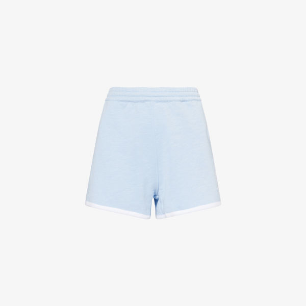 

Шорты из флиса и хлопкового джерси с вышитым логотипом Wimbledon от Polo Ralph Lauren Polo Ralph Lauren, цвет southport blue
