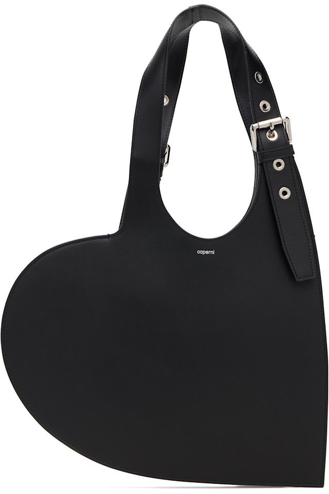 

Сумка-Тоут в форме сердца на поясе Coperni, черный