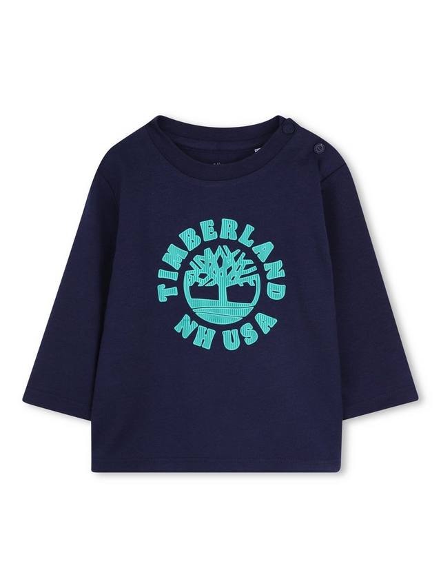 

Детская футболка с длинным рукавом Timberland, Navy