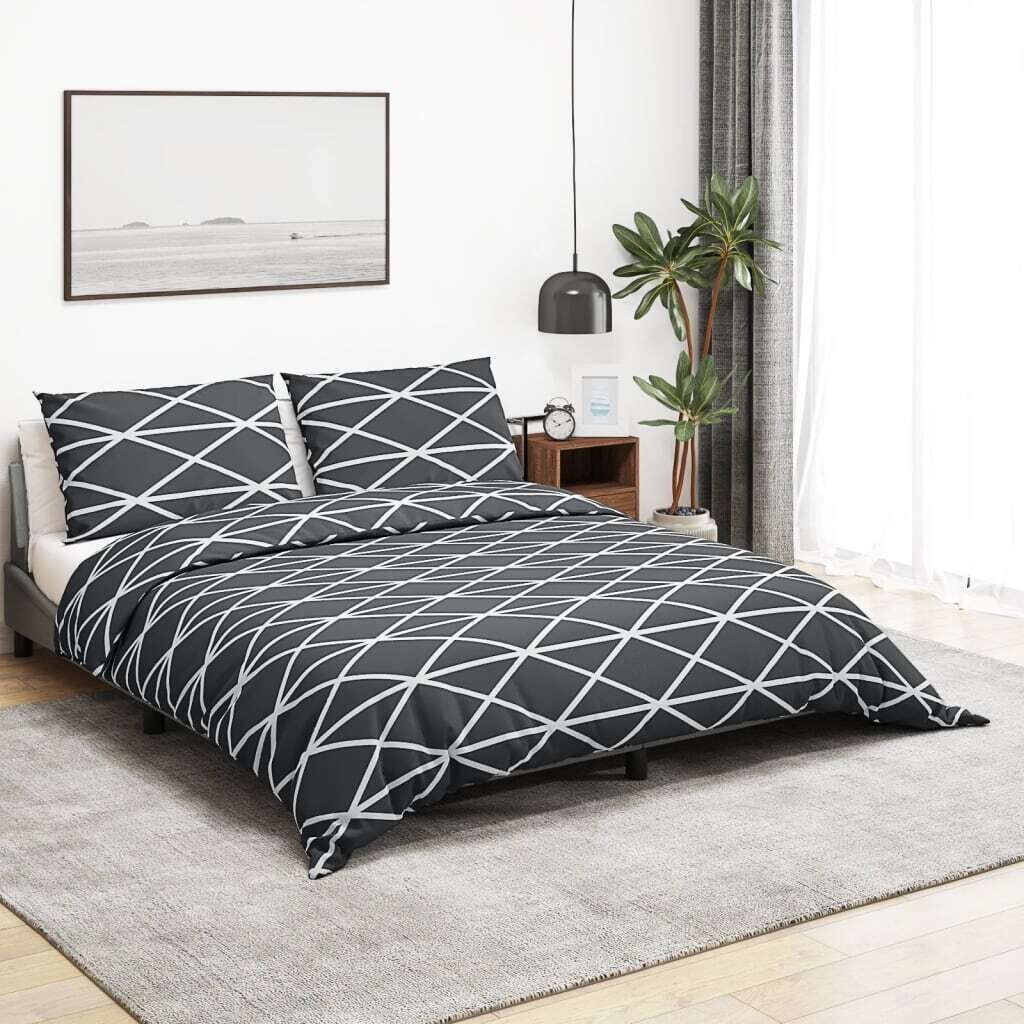 

Комплект постельного белья серый 225х220 см хлопок DKD HOME DECOR