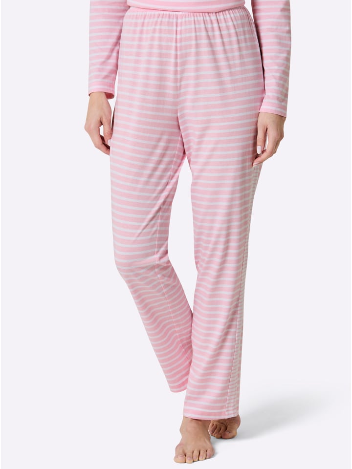

Пижамные штаны в розовую и белую полоску WITT WEIDEN