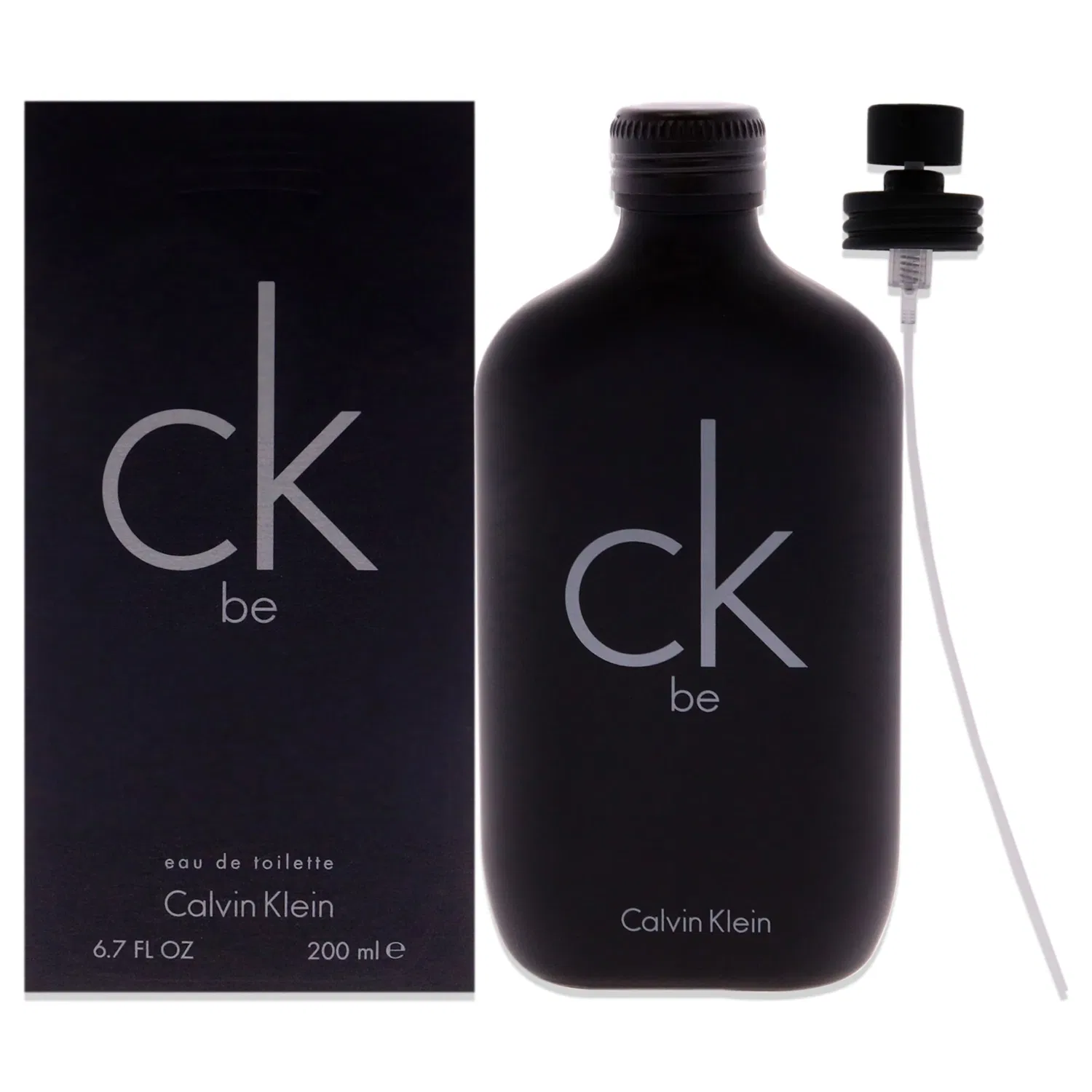Набор CK Be Kit от Calvin Klein для мужчин и женщин - комплект из 2 предметов: туалетная вода в спрее объемом 6,7 унций и дезодорант-стик объемом 2,6 унции, Clear — фото 3