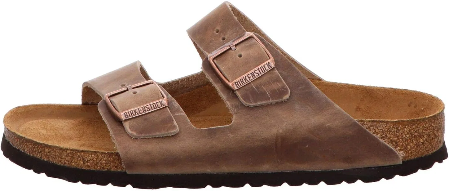 BIRKENSTOCK Arizona Unisex - взрослые сабо и мюли из бирко-флора, Brown — фото 2