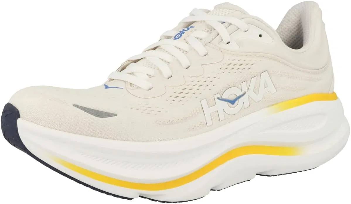 Мужские кроссовки HOKA Bondi 9, White Grout — фото 4
