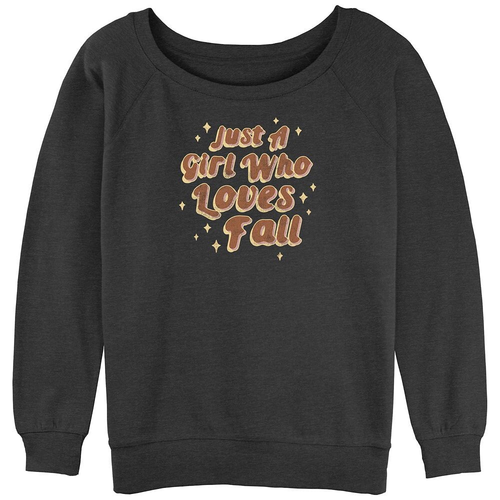 

Пуловер с рисунком Just A Girl Who Loves Fall для юниоров, цвет Charcoal Heather