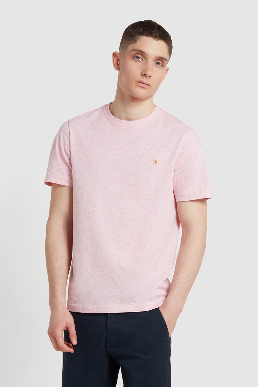 

Розовая футболка с короткими рукавами Danny Reg Debenhams, розовый