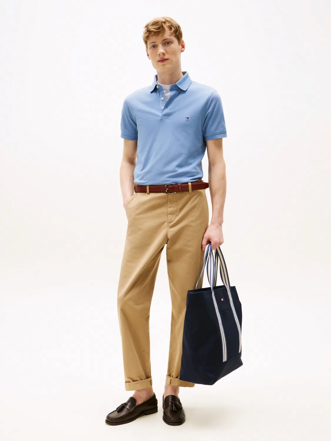 Рубашка 'CORE 1985 SLIM POLO' Tommy Hilfiger, Opal — фото 3