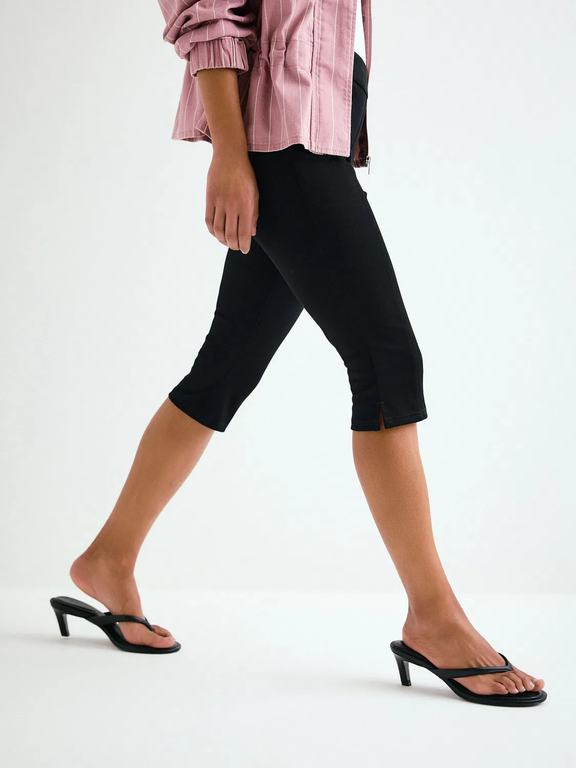 Узкие джеггинсы Next, Black Denim — фото 3