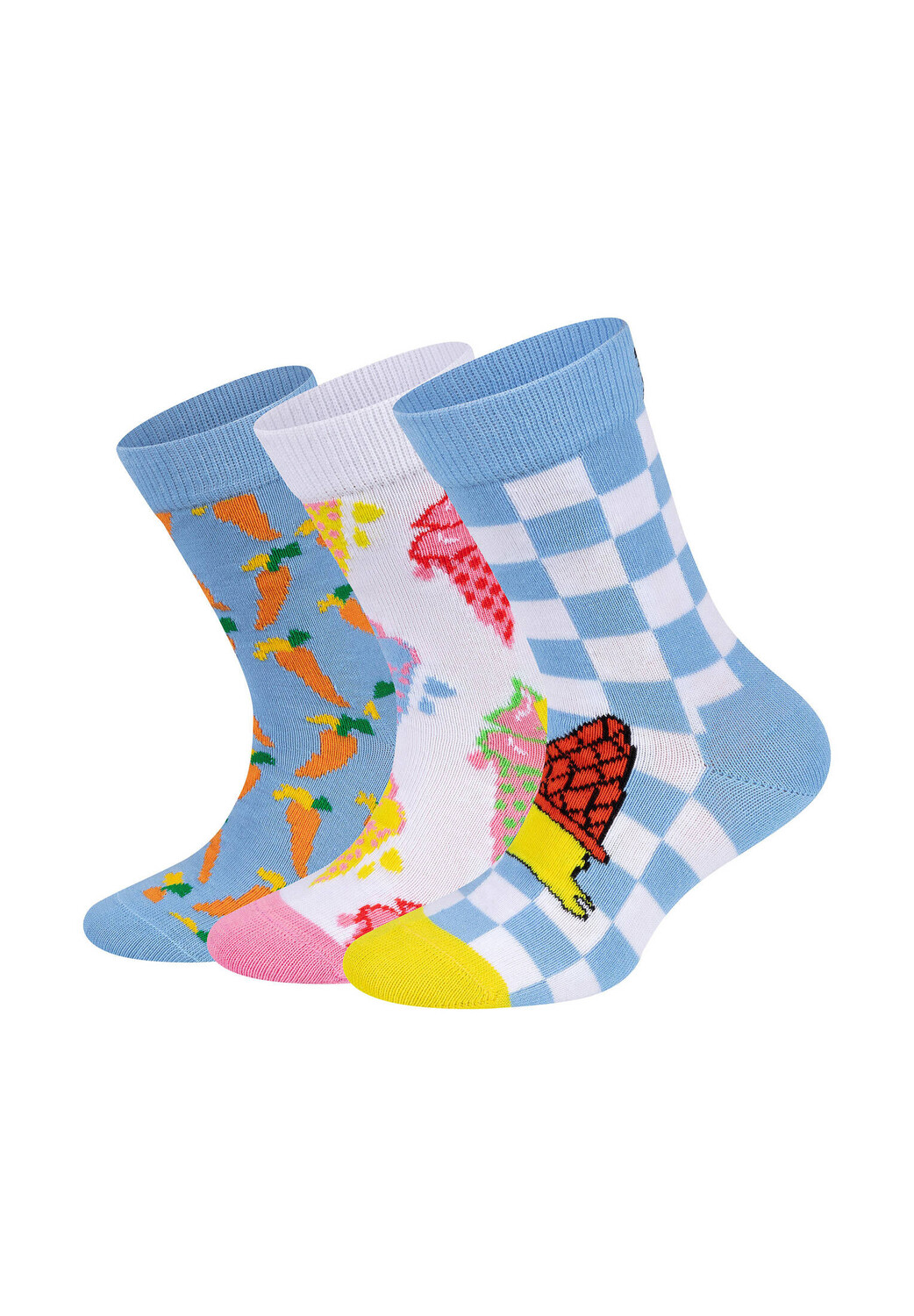 

Носки, 3 пары Happy Socks, мультиколор