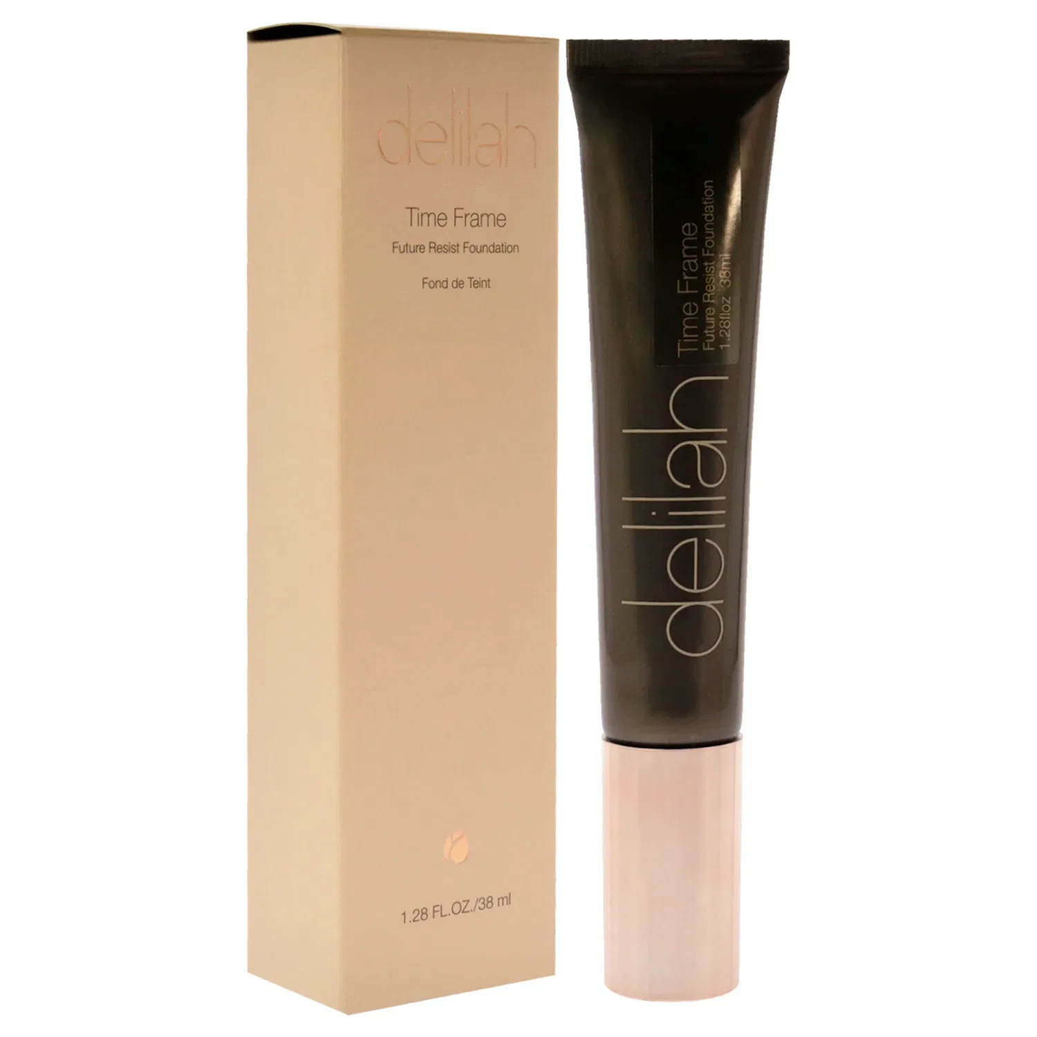 Тональный крем Time Frame Future Resist Foundation SPF 20 - Buttermilk от Delilah for Women - 1,28 унции, коричневый — фото 3